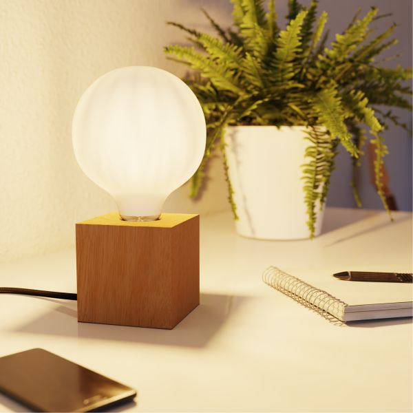 E27 LED Leuchtmittel, G125, warmweiß (2700 K), 4 W, 550lm, Milchglas extra matt Hotsell