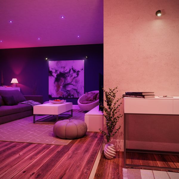 E27 LED RGB Leuchtmittel, R80, warmweiß - kaltweiß (2700 - 6300 K), 9,9 W, 950lm, Smart Home, WLAN, Alexa, matt Großer Ausverkauf
