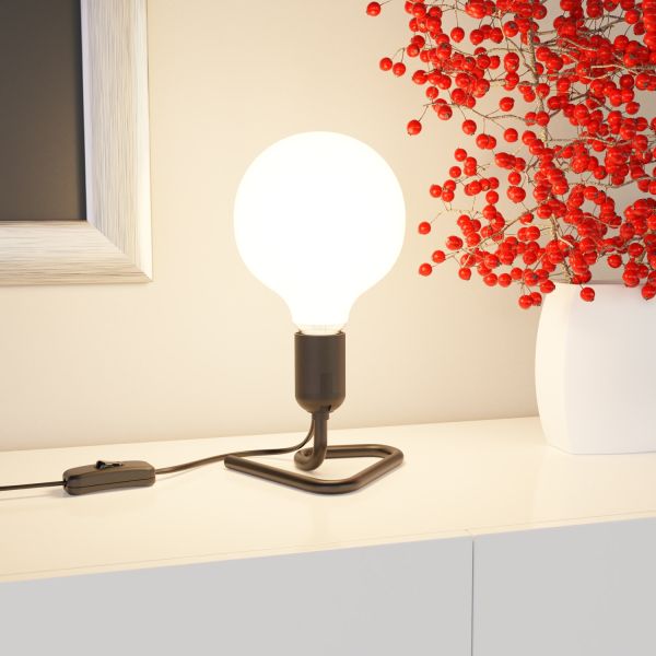 E27 LED Leuchtmittel, G125, warmweiß (2700 K), 6,2 W, 845lm, Milchglas extra matt Exklusivangebot