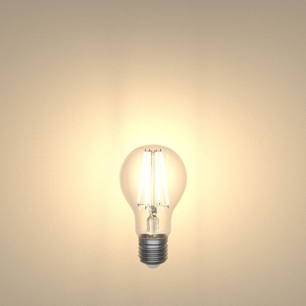 E27 LED Leuchtmittel, A60, 7,1 W, 3-Stufen-Dimmer (Lichtfarbe wählbar) Saisonschlussverkauf