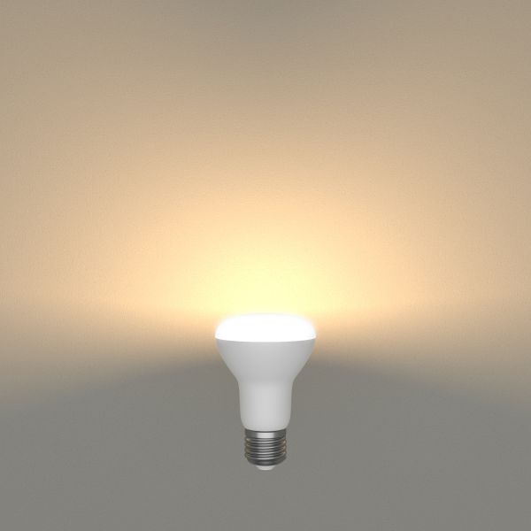 E27 LED Leuchtmittel, R63, warmweiß (2700 K), 8 W, 750lm, matt Top Angebot