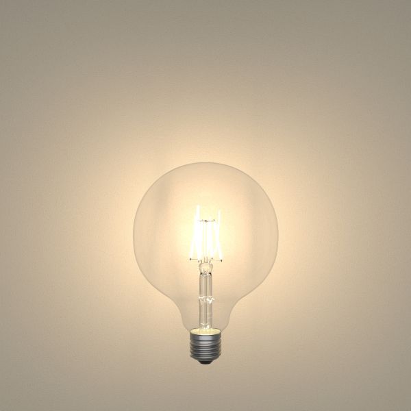 E27 LED Leuchtmittel, G125, warmweiß (2700 K), 7,5 W, 838lm Exklusive Angebote