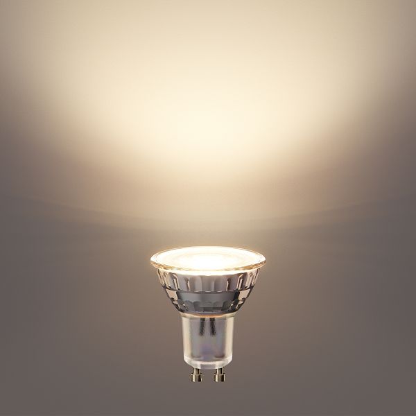 GU10 LED Leuchtmittel, PAR16, 5,4 W, 45°, Reflektorspiegel (silber) (Lichtfarbe wählbar) Blitzangebot