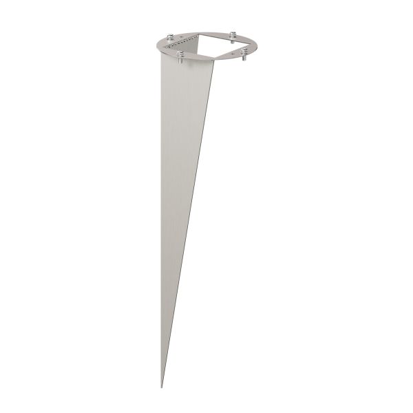 Garten-Erdspieß, für Gartensäulen, edelstahl, 40cm, 11 x 11cm Bis zu 65% Rabatt