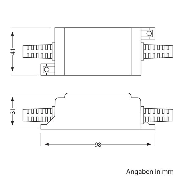12W LED Netzteil für Stecksystem DOP, Stecker, 12V DC, schwarz, IP67 Discount Store für neue Produkte