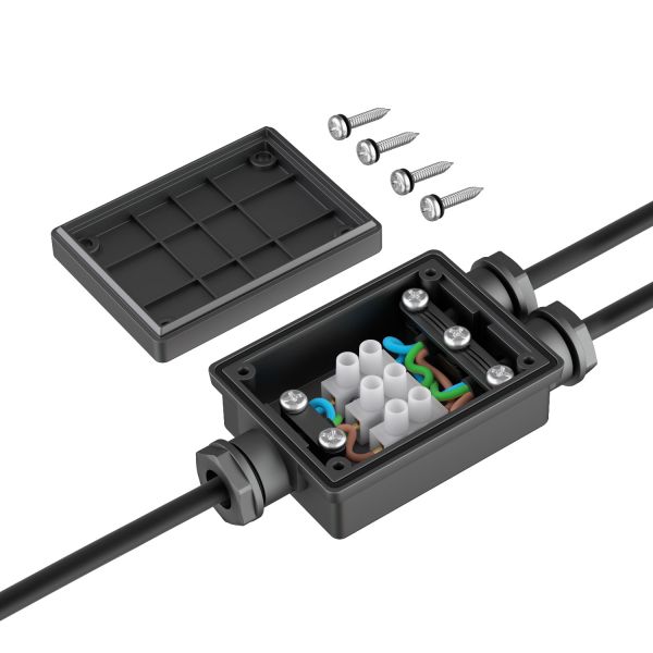 2-fach Kabelverbinder für außen, IP68, Muffe für 6 - 8mm Kabel-Durchmesser Rabatte dieses Monats