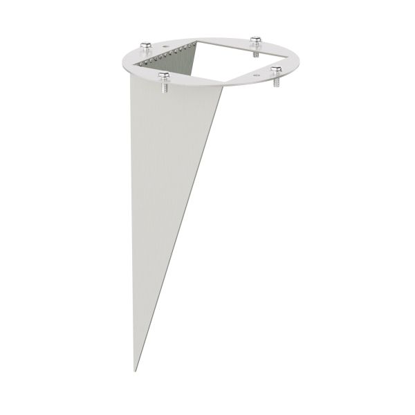Garten-Erdspieß, für Gartensäulen, edelstahl, 20cm, 110mm Ø Kostenloser Versand