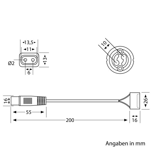 GU10 Fassung DEX SPIDER, Keramik, weiß, 230V AC, max. 100W Fabrik Onlineshop