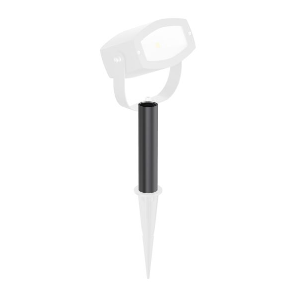 Distanzstück, für Garten-Erdspießleuchten, schwarz, 15cm, 32mm Ø Fabrikpreis