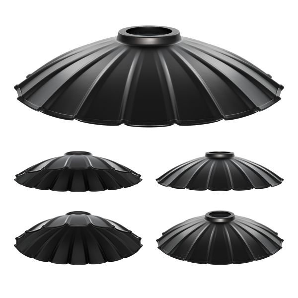Lampenschirm, schwarz, 245mm Ø Exklusivangebot