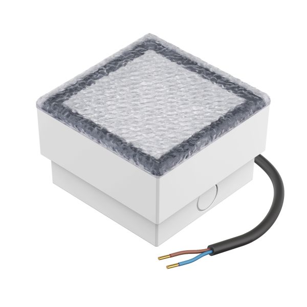 LED Pflasterstein Bodeneinbauleuchte CUS für außen, IP67, eckig, 10 x 10cm, (Lichtfarbe, Set wählbar) Verkauf
