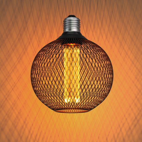 Vintage Pendelleuchte RETRA, inkl. E27 LED, G120, extra warmweiß, 4W, 220lm (Farbe wählbar) Blitzangebot