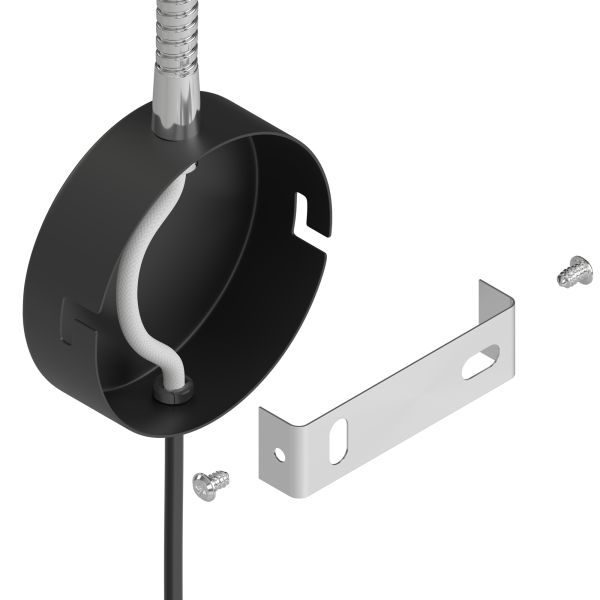 Leselampe WAIKA mit Schwanenhals, Stecker, Schalter schwarz matt, inkl. Smart Home RGBW GU10 LED Lampe, 5,41W, 473lm Sonderangebot der Fabrik