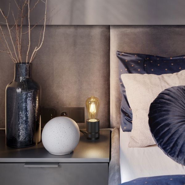 Tischlampe LITO, Schalter (Farbe, Leuchtmittel wählbar) Bis zu 65% Rabatt