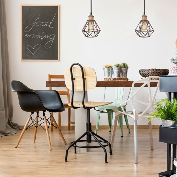 Textilkabel RETRA, Vintage, 3m, mit Käfig-Schirm klein, inkl. E27 Leuchtmittel (Farbe, Leuchtmittel wählbar) Discount Store für neue Produkte