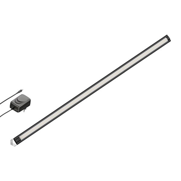 LED Unterbauleuchte SIRIS, 90cm, Eckmontage (Farbe, Lichtfarbe, Set Vorschaltgerät wählbar) Outlet