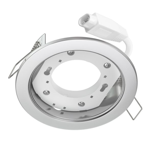 Deckeneinbauleuchte RUBA, rund, 107mm Ø, 1x GX53 max. 25W (Set, Farbe, Leuchtmittel wählbar) Angebote