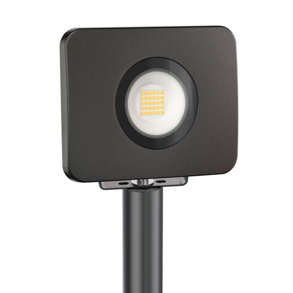 LED Gartenstrahler Wega mit Erdspieß und 40cm Sockel für außen, schwarz, 28,005W, 2361lm, warm-weiß Blitzverkäufe