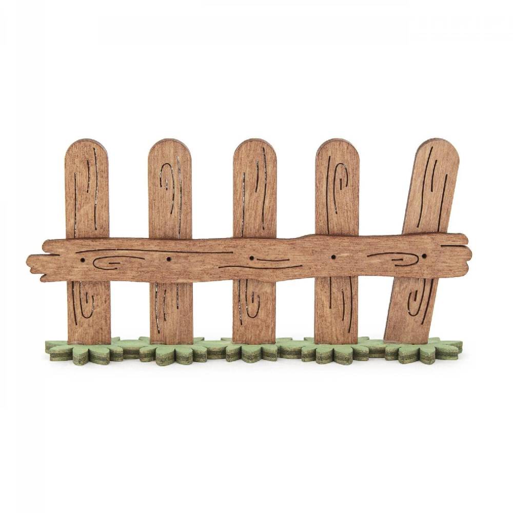 Rudolphs Schatzkiste Oster Zubehör Gartenzaun groß BxH 11x6cm