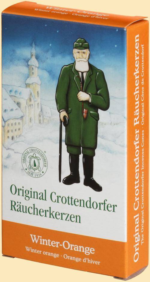 Rudolphs Schatzkiste Räucherkerzen Orangenduft HxBxT = 11x6x2cm