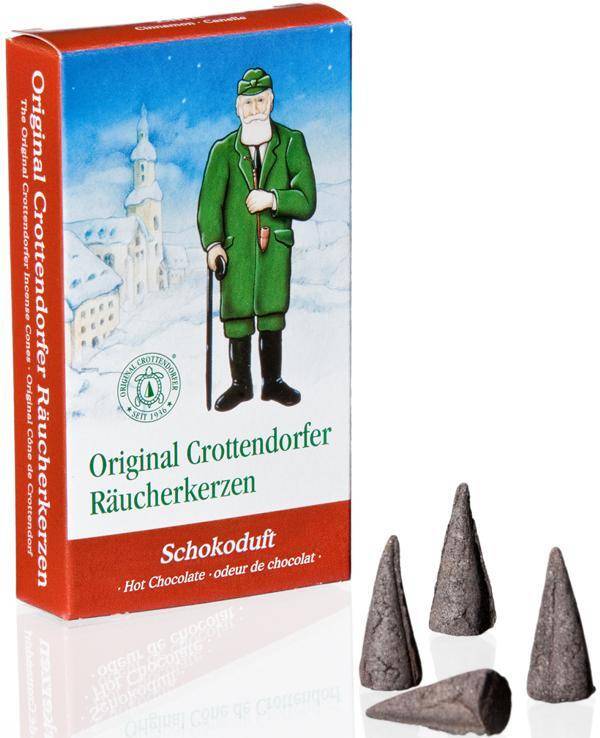 Rudolphs Schatzkiste Räucherkerzen Schokoduft HxBxT = 11x6x2cm