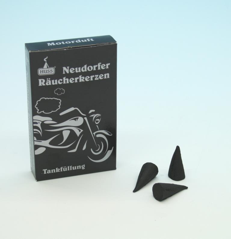 Rudolphs Schatzkiste Zubehör Räucherkerzen Motorradduft BxHxT 6,5x12x2,2cm
