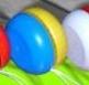 Rudolphs Schatzkiste Holzspielzeug Yo-Yo Blau-Gelb BxT 5x3cm