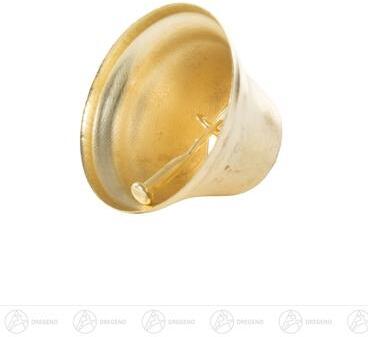 Rudolphs Schatzkiste Ersatzteile & Bastelbedarf Messingglöckchen Breite x Höhe x Tiefe 4 cmx3,5 cmx4 cm