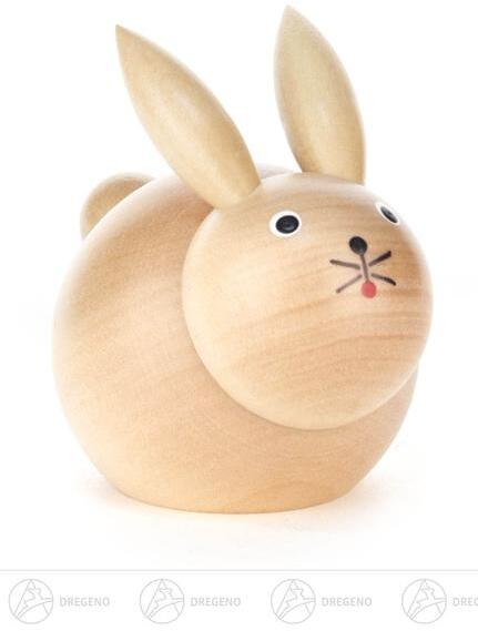 Rudolphs Schatzkiste Hase klein, natur Höhe = 6cm