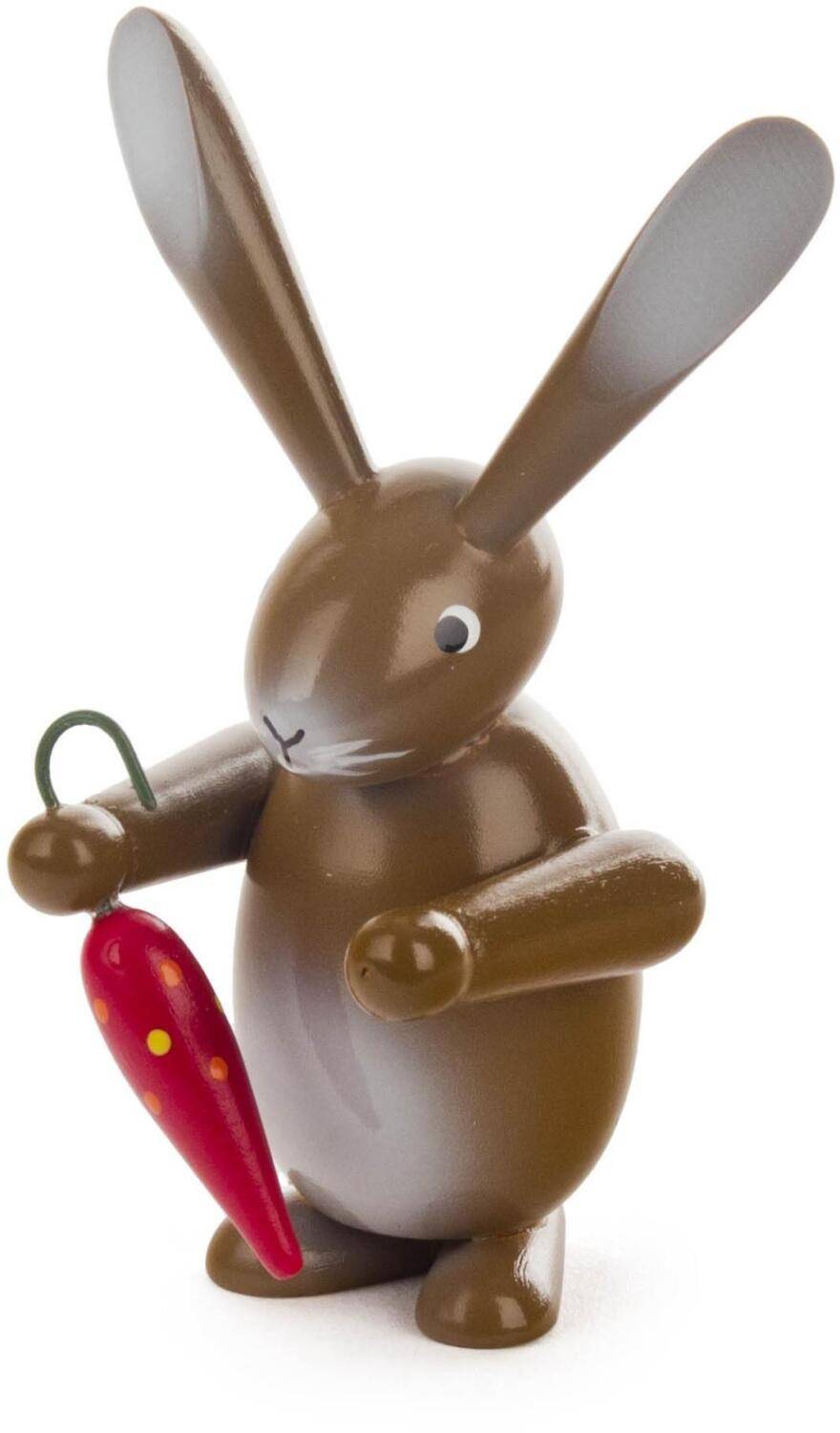 Rudolphs Schatzkiste Osterhase Hase braun mit Schirm H: 9cm
