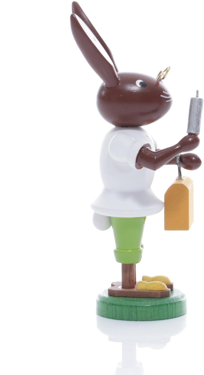 Rudolphs Schatzkiste Osterfigur - Osterhase Hase Doktor mit Tasche und Spritze - Höhe ca 9 cm Outlet