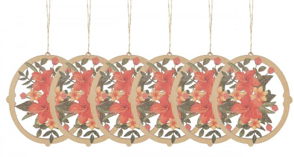 Rudolphs Schatzkiste Strauchbehang Hibiskus (6) BxHxT 6x7x0,3cm