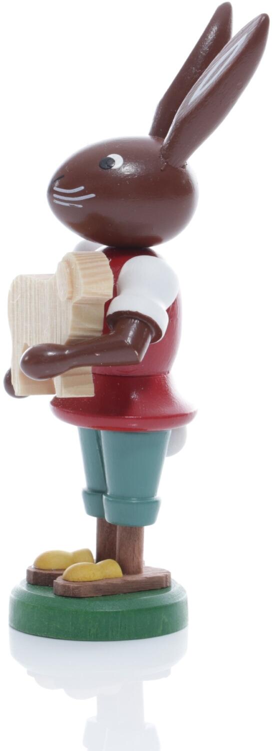 Rudolphs Schatzkiste Osterfigur - Osterhase mit Reifentier Schaf - Höhe ca 9 cm Outlet