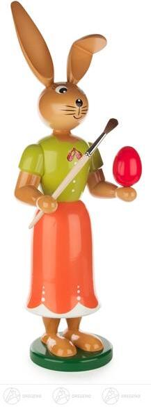 Rudolphs Schatzkiste Osterhase Hasenmalerin Höhe = 55cm