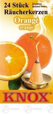 Rudolphs Schatzkiste Zubehör KNOX Räucherkerzen Orange (24)
