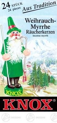 Rudolphs Schatzkiste Zubehör KNOX Räucherkerzen Weihrauch-Myrrhe (24)