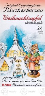 Rudolphs Schatzkiste Räucherkerzen KNOX Weihnachtsapfel (24) BxHxT 65 x 120 x 22mm