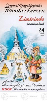 Rudolphs Schatzkiste Räucherkerzen KNOX Zimtrinde (24) BxHxT 65 x 120 x 22mm