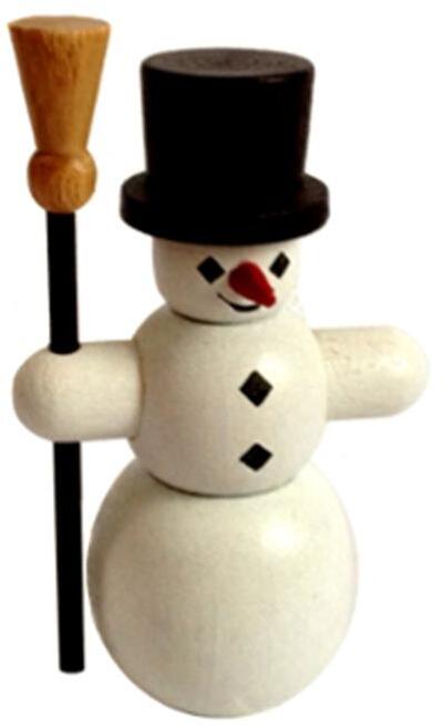 Rudolphs Schatzkiste Miniaturfigur Schneemann bunt Höhe=7cm Großer Ausverkauf
