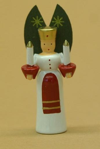 Rudolphs Schatzkiste Holzfigur Engel bunt Höhe 3,5cm Cyber Monday