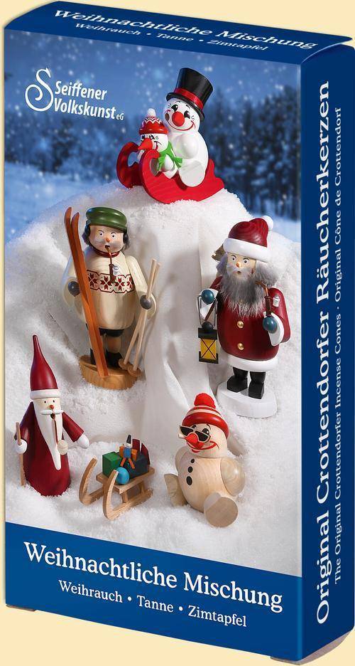 Rudolphs Schatzkiste Räucherkerzen Weihnachtliche Mischung HxBxT = 11x6x2cm Online Outlet