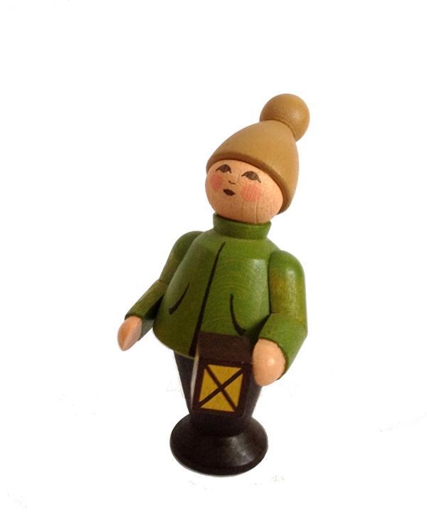 Rudolphs Schatzkiste Miniaturfigur Laternenkind bunt Höhe=6cm zollfrei