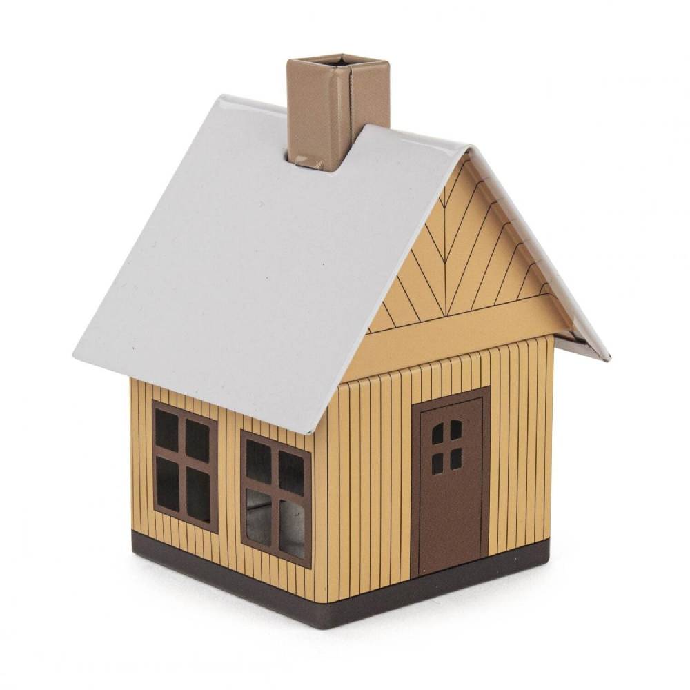 Rudolphs Schatzkiste Räucherhaus Metall Waldhaus HxBxT 8x10x7cm Günstiger Verkauf