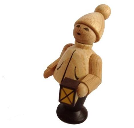 Rudolphs Schatzkiste Miniaturfigur Laternenkind natur Höhe=6cm Preisnachlass