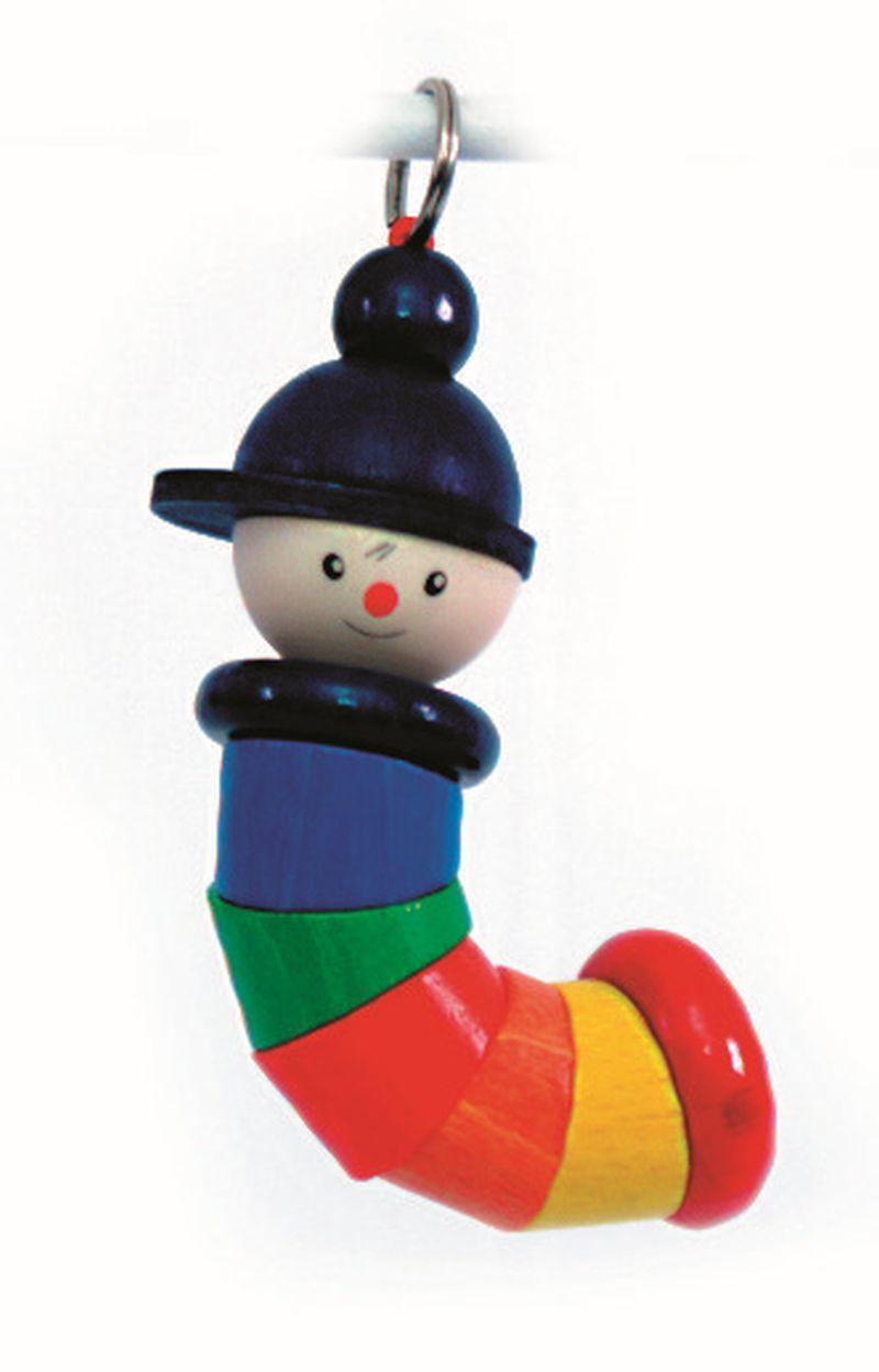 Rudolphs Schatzkiste Holzspielzeug Schlüsselanhänger Joe BxLxH 30x35x110mm Kostenloser Versand