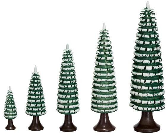 Rudolphs Schatzkiste Ringelbaum mit Stamm grün/ weiß Holzbaum H= 4cm Fabrik Onlineshop