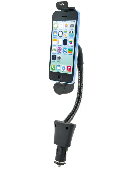 Schwaiger KFZ Smartphone Halterung mit Ladefunktion Apple Lightning
