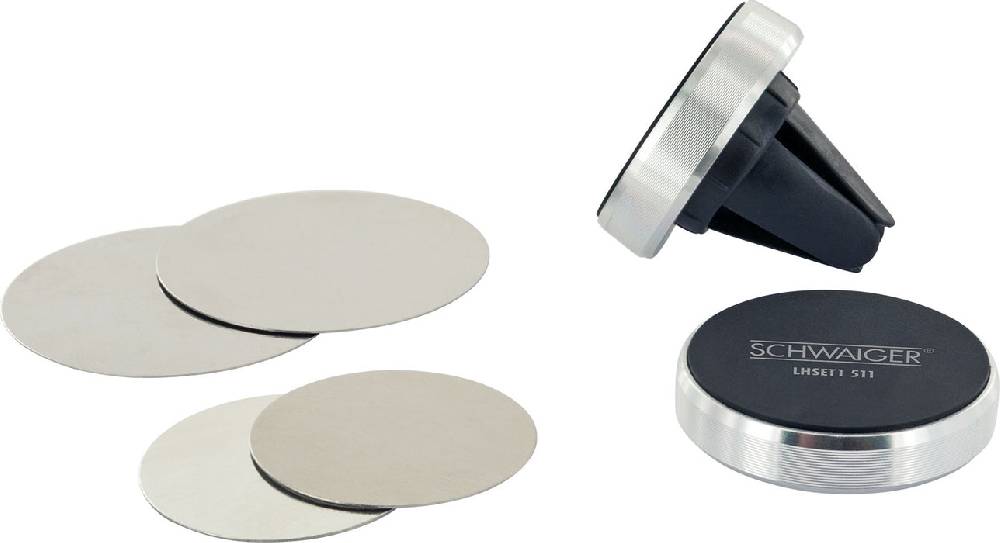 Schwaiger KFZ Smartphone Magnet-Halterung für Lüftungsgitter