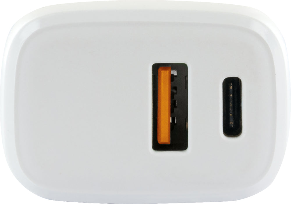 Schwaiger Schnell-Ladegerät mit USB-C + USB-A Outlet