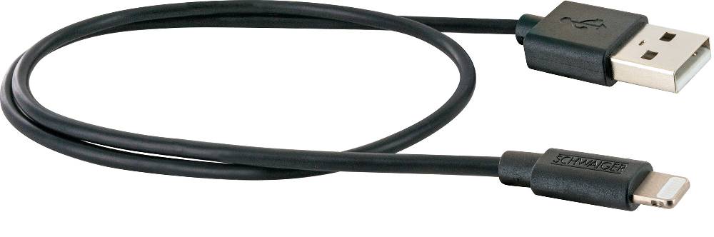 Schwaiger Lightning auf USB-A Kabel 0,5 m im Angebot